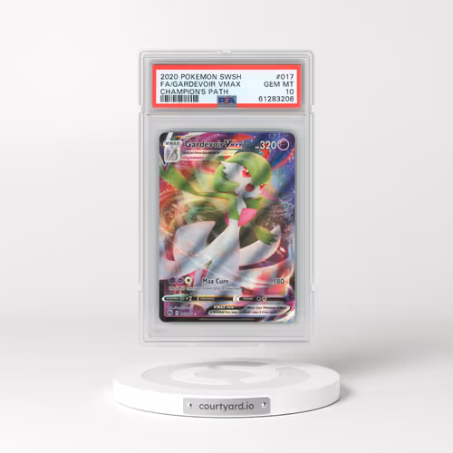 2020 Pokémon Sword & Shield Champion's Path #017 Gardevoir Vmax - Full Art (PSA 10 GEM MINT)