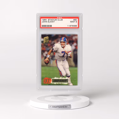 1994 Stadium Club #90 John Elway (PSA 9 MINT)