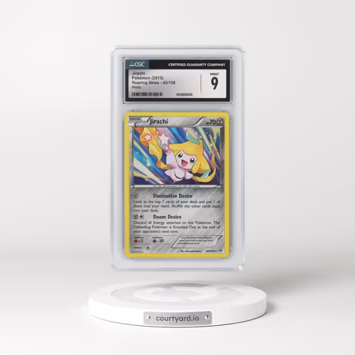 2015 Roaring Skies #42/108 Jirachi - Holo (CGC 9 MINT)