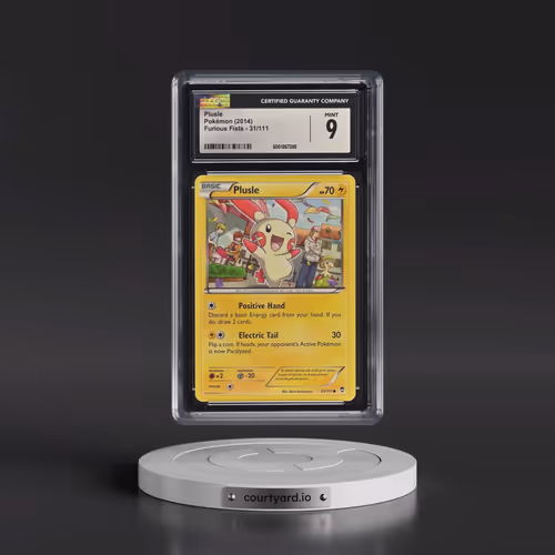 2014 Furious Fists #31/111 Plusle (CGC 9 MINT)