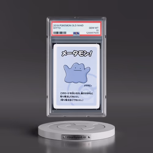 2019 Pokémon Old Maid Ditto (PSA 10 GEM MINT)