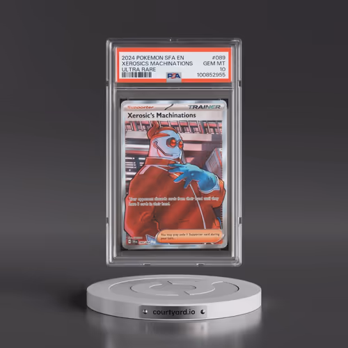 2024 Pokémon Sfa EN-Shrouded Fable #089 Xerosic's Machinations - Ultra Rare (PSA 10 GEM MINT)