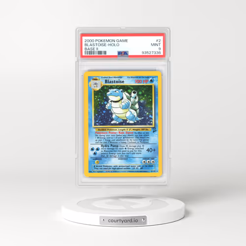 2000 Pokémon Game Base II #2 Blastoise - Holo (PSA 9 MINT)
