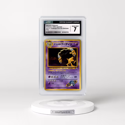 1999 Gym 2: Challenge from the Darkness #65 Sabrina's Alakazam - Holo (CGC 7 NM)