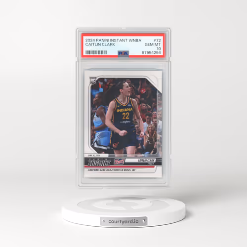 2024 Panini Instant WNBA #72 Caitlin Clark (PSA 10 GEM MINT)