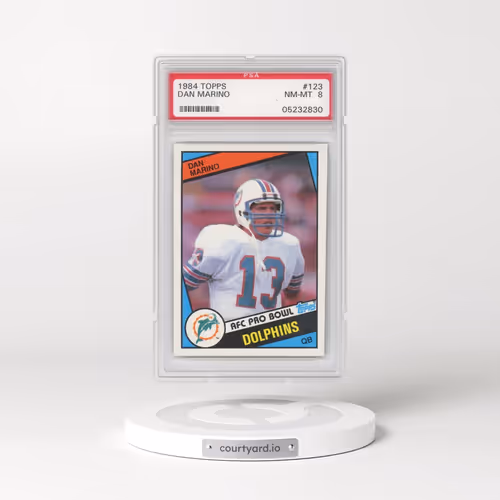 1984 Topps #123 Dan Marino (PSA 8 NM-MT)