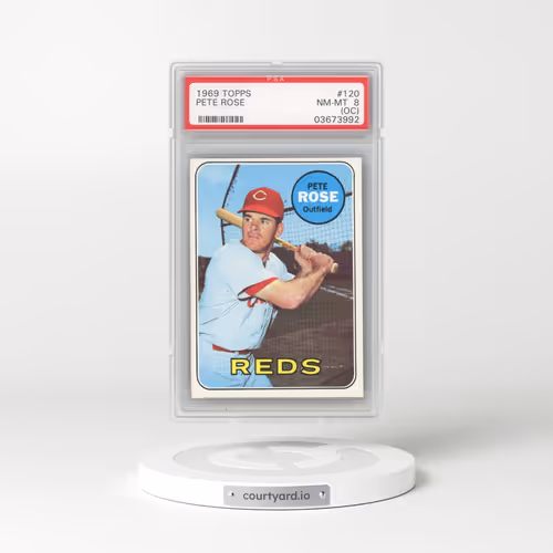 1969 Topps #120 Pete Rose (PSA 8 NM-MT)