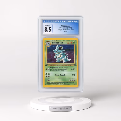 1999 Jungle #7/64 Nidoqueen - 1st Edition Holo (CGC 8.5 NM-MT+)