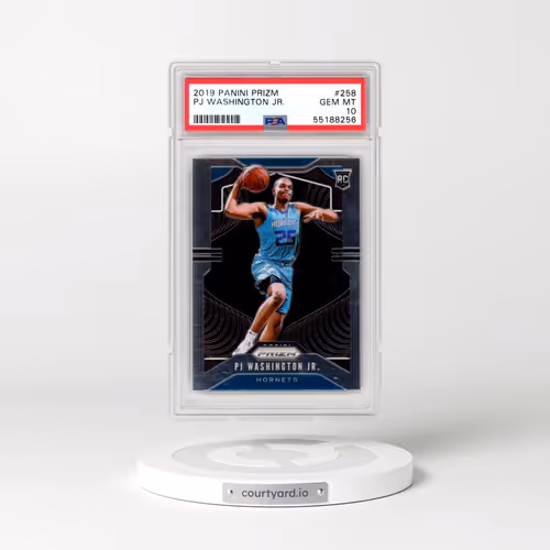 2019 Panini Prizm #258 PJ Washington Jr. (PSA 10 GEM MINT)