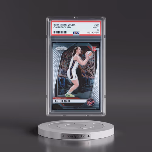 2024 Panini Prizm WNBA #22 Caitlin Clark (PSA 9 MINT)
