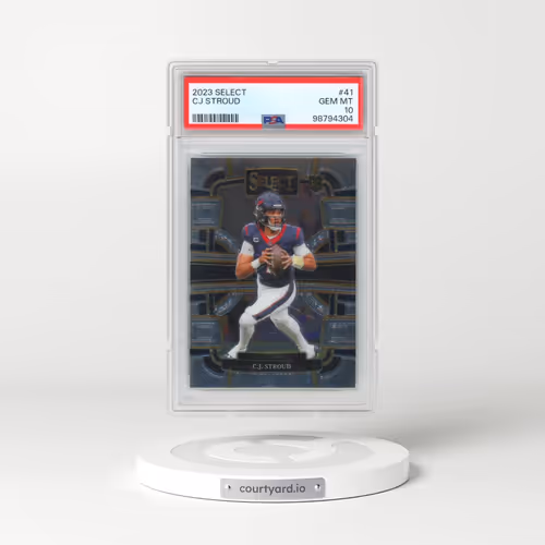2023 Panini Select #41 CJ Stroud (PSA 10 GEM MINT)