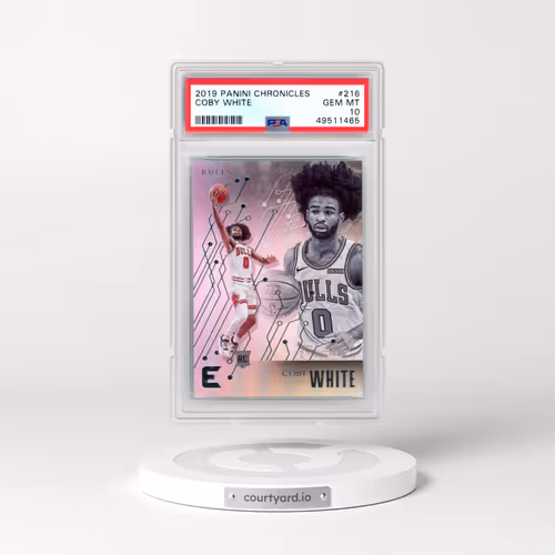 2019 Panini Chronicles #216 Coby White (PSA 10 GEM MINT)
