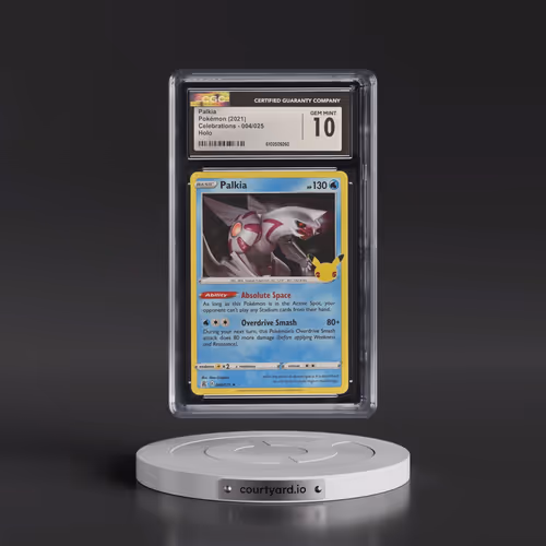 2021 Celebrations #004/025 Palkia - Holo (CGC 10 GEM MINT)