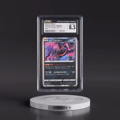 2022 VSTAR Universe #079/172 Galarian Moltres - Holo (CGC 8.5 NM-MT+)