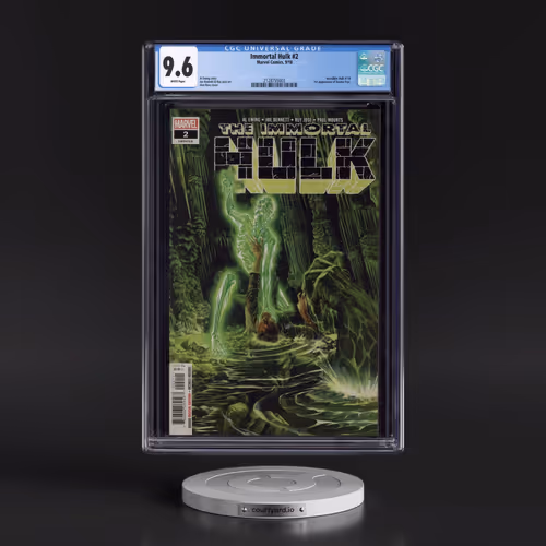 Immortal Hulk #2 CGC 9.6 White Pages (Marvel Comics, 9/18) - Universal
