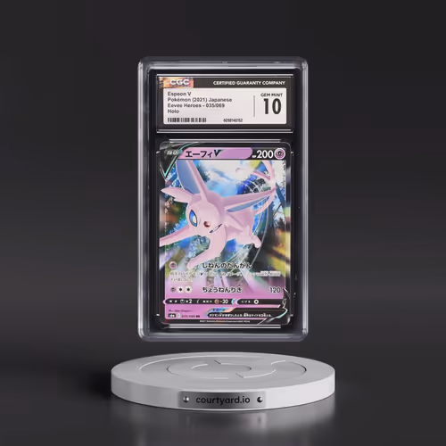 2021 Eevee Heroes #035/069 Espeon V - Holo (CGC 10 GEM MINT)