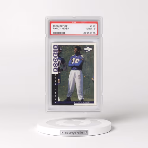 1998 Score #235 Randy Moss (PSA 9 MINT)
