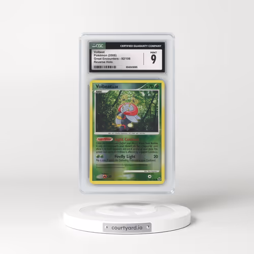 2008 Great Encounters #92/106 Volbeat - Reverse Holo (CGC 9 MINT)