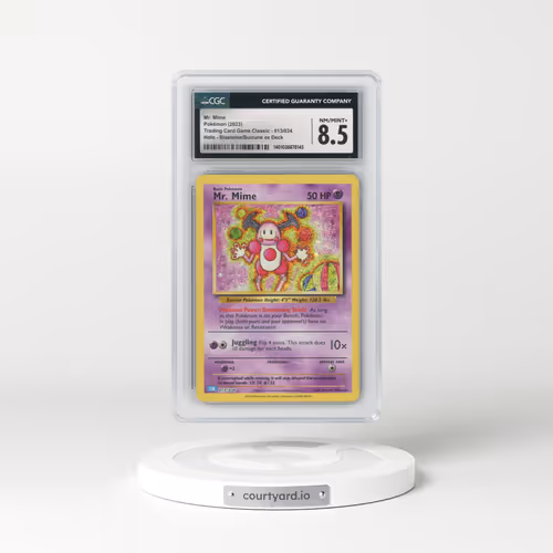 2023 Trading Card Game Classic - CLV, CLC, CLB #013/034 Mr. Mime Blastoise & Suicune ex Deck - CLB Holo