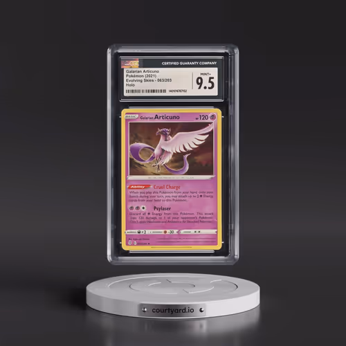 2021 Evolving Skies #063/203 Galarian Articuno - Holo (CGC 9.5 MINT+)