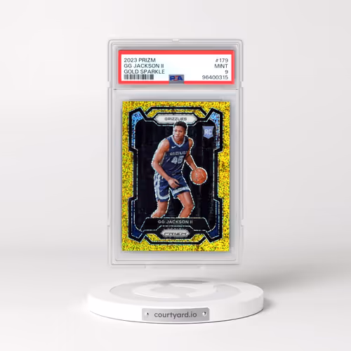 2023 Panini Prizm #179 GG Jackson II - Gold Sparkle (PSA 9 MINT)