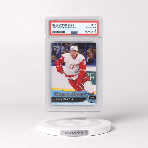 2016 Upper Deck #213 Anthony Mantha (PSA 10 GEM MINT)