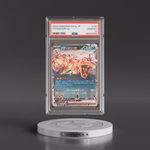2023 Pokémon Sv4a-Shiny Treasure EX #115 Charizard EX - Holo (PSA 10 GEM MINT)