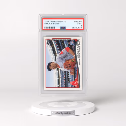 2014 Topps Update #US301 Mookie Betts (PSA 9 MINT)