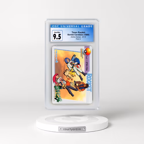 1998 Anime Series #115 Team Rocket - Part 4 (CGC 10 GEM MINT)