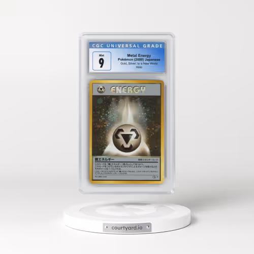 2000 Gold, Silver, to a New World Metal Energy - Holo (CGC 9 MINT)
