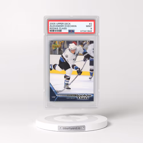 2005 Upper Deck Rookie Class #2 Alexander Ovechkin (PSA 9 MINT)