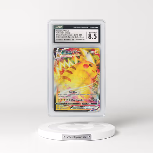 2017 Black Star Promos - Sword & Shield #SWSH286 Pikachu VMAX - Holo Crown Zenith Special Collection (CGC 8.5 NM-MT+)
