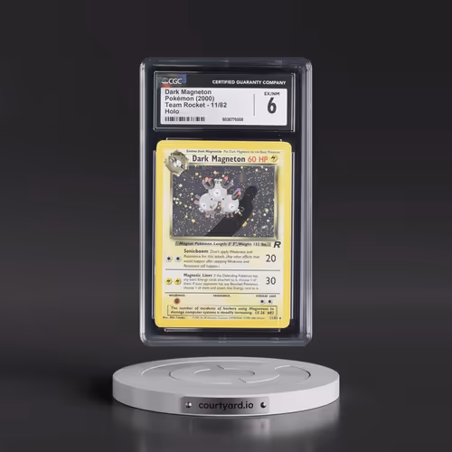 1999 Team Rocket #11/82 Dark Magneton - Holo (CGC 6 EX-NM)