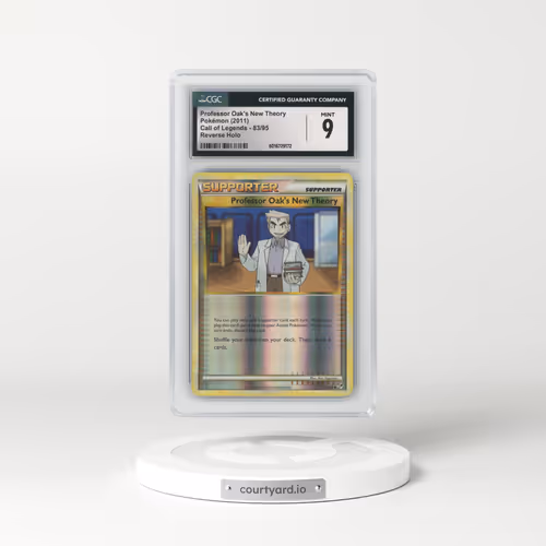 2011 Call of Legends #83/95 Professor Oak's New Theory - Reverse Holo (CGC 9 MINT)