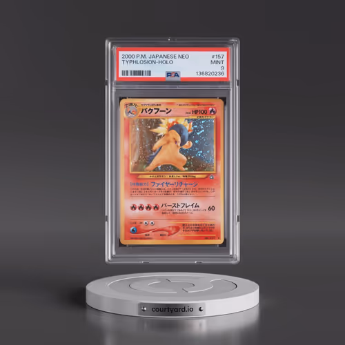 2000 Pokémon Neo #157 Typhlosion - Holo (PSA 9 MINT)