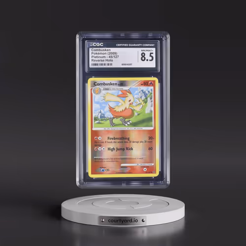 2009 Platinum #45/127 Combusken - Reverse Holo (CGC 8.5 NM-MT+)