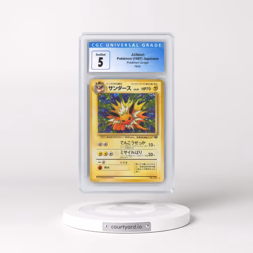 1997 Pokémon Jungle #135 Jolteon - Holo (CGC 5 EX)