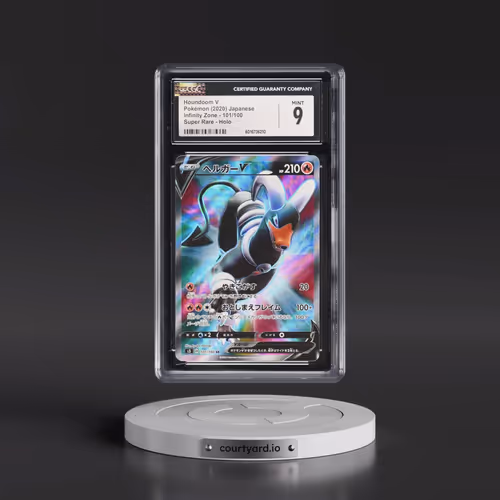 2020 Infinity Zone #101/100 Houndoom V - Holo (CGC 9 MINT)