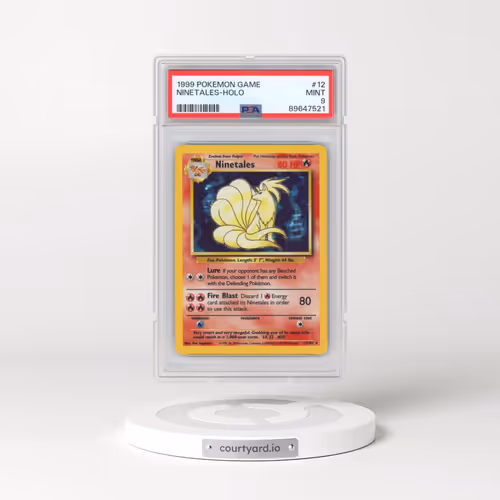 1999 Pokémon Game #12 Ninetales - Holo (PSA 9 MINT)