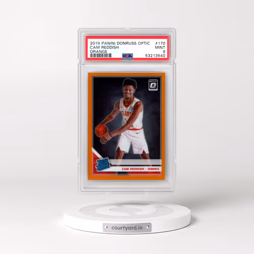 2019 Panini Donruss Optic #170 Cam Reddish - Orange (PSA 9 MINT)