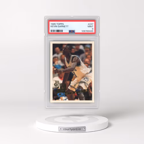 1995 Topps #237 Kevin Garnett (PSA 9 MINT)