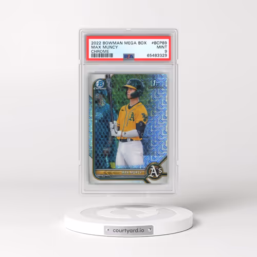 2022 Bowman Mega Box Chrome #89 Max Muncy (PSA 9 MINT)