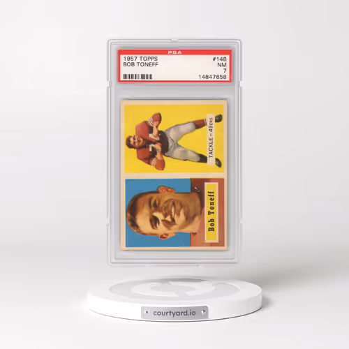 1957 Topps #148 Bob Toneff (PSA 7 NM)
