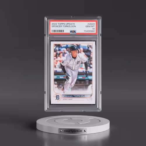 2022 Topps Update #US20 Spencer Torkelson (PSA 10 GEM MINT)