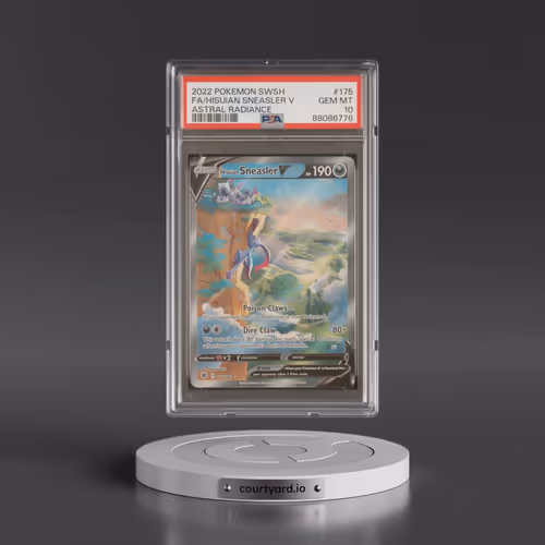 2022 Pokémon Sword & Shield Astral Radiance #175 Hisuian Sneasler V - Holo Full Art (PSA 10 GEM MINT
