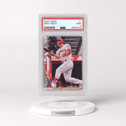 2020 Topps #1 Mike Trout (PSA 9 MINT)