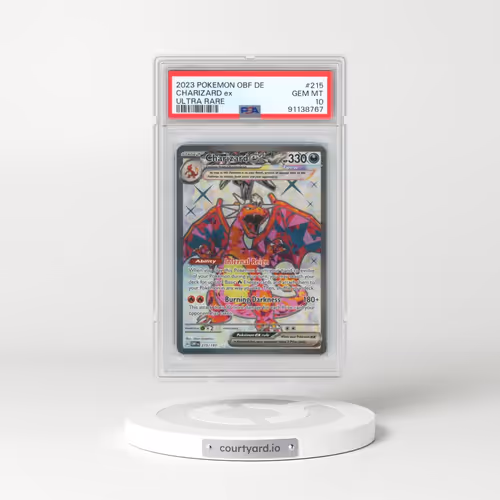 2023 Pokémon Obf de-Obsidian Flames #215 Charizard EX - Holo Ultra Rare (PSA 10 GEM MINT)