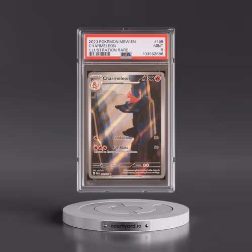 2023 Pokémon Mew EN-151 #169 Charmeleon - Illustration Rare (PSA 9 MINT)