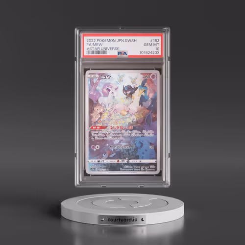 2022 Pokémon Sword & Shield Vstar Universe #183 Mew - Full Art (PSA 10 GEM MINT)