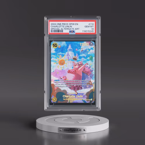 2024 One Piece OP06-Wings of the Captain #114 Charlotte Linlin - Special Alternate Art (PSA 10 GEM M